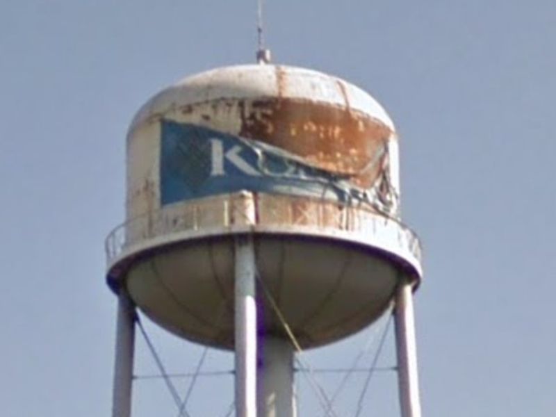 Peinture industrielle — Tour eau korhani avant 01 à Sorel‑Tracy